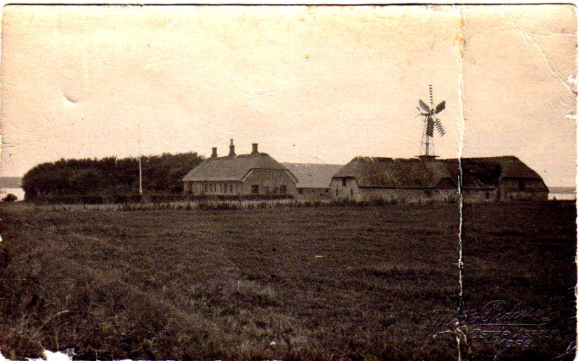 Farm with windmill