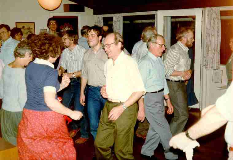 Photo of Yule dance in the living room
