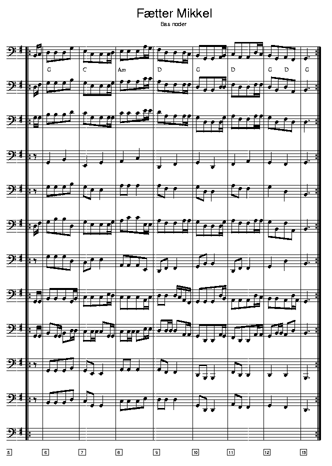 Ftter Mikkel music notes bass2; CLICK TO MAIN PAGE